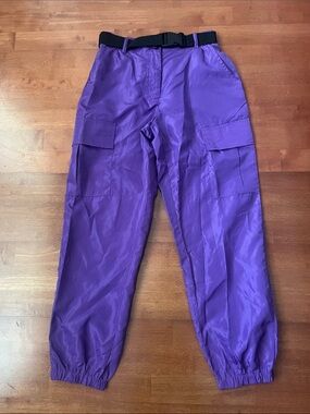 Purple Jogger Pants